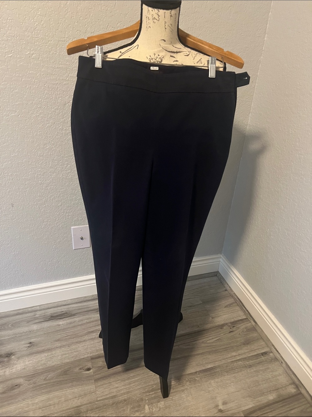 Classic Navy Blue Women's Dress Pants